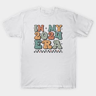 In My 2024 Era Retro Design T-Shirt